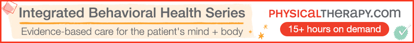 PhysicalTherapy.com Innovation in Practice: Evidence-Based Series